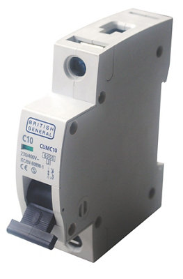 British General 10A Miniature Circuit Breaker