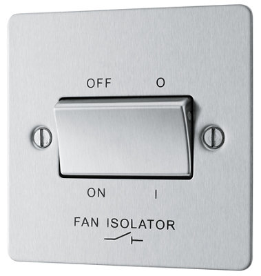 Bg 10A Rocker Flat Control Switch With Without Led Indicator Matt