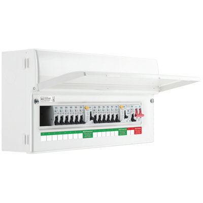 Bg 14-Way Dual Rcd Surge Protected Consumer Unit With 100A Mains Switch