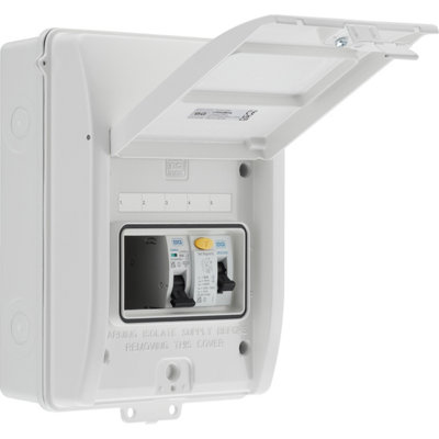 Bg 3-Way Shower Consumer Unit With 63A Main Switch