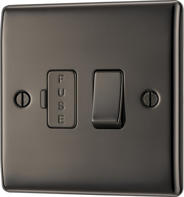Bg 13A 1 Gang 2 Way Raised Slim Profile Switched Fused Connection Unit