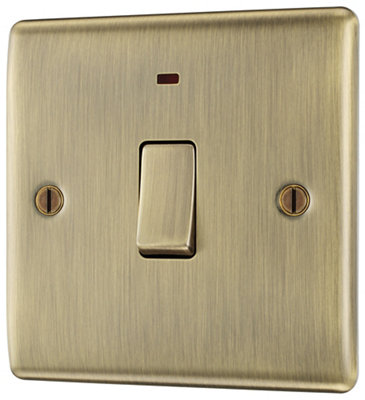 Bg 20A Rocker Raised Slim Control Switch Matt