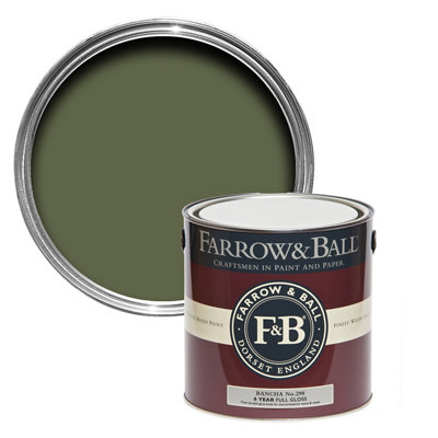 Farrow & Ball Interior Bancha No.298 Gloss Metal & Wood Paint, 2.5L