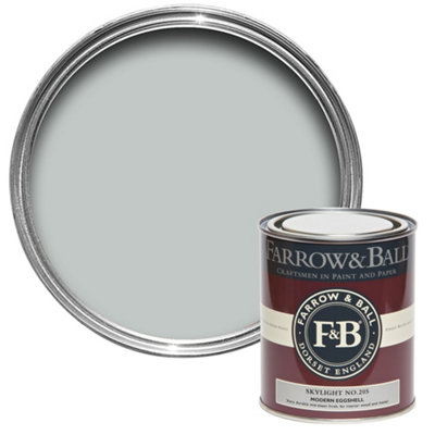 Farrow & Ball Modern Skylight No.205 Eggshell Paint, 750Ml