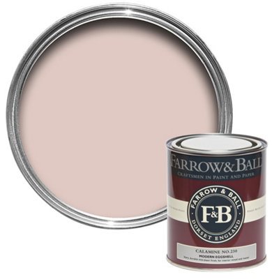 Farrow & Ball Modern Calamine No.230 Eggshell Paint, 750Ml
