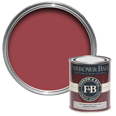 Farrow & Ball Modern Incarnadine No.248 Eggshell Paint, 750Ml