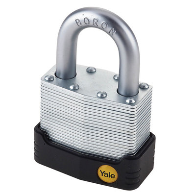 Yale Protector Black 5 Pin Cylinder Padlock (W)55Mm