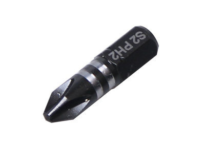 Erbauer Ph2 Impact Screwdriver Bits (L)25Mm, Pack Of 3