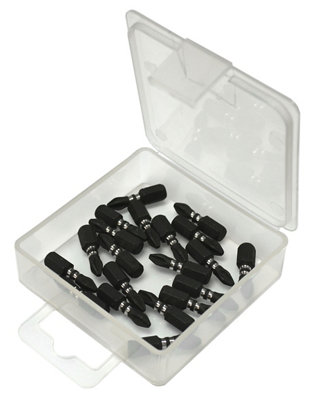 Erbauer Ph2 Impact Screwdriver Bits (L)25Mm, Pack Of 20