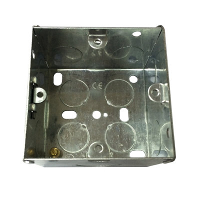 B&Q Metal 47Mm Single Pattress Box