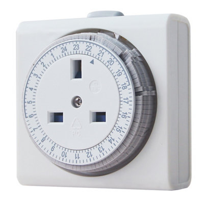 Diall Ip20 24 Hour Mechanical Timer