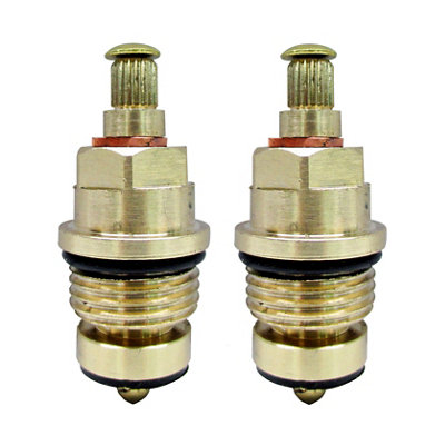 Plumbsure Brass Threaded Tap Gland ½" (Dia)8Mm, Pack Of 2
