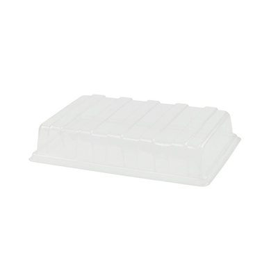 Verve Transparent Rectangular Plastic Gardening Tray Lid, (H)7Cm (W)25Cm