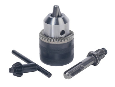 Erbauer Sds Plus 13Mm Keyed Chuck & Adaptor