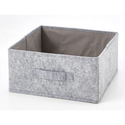 Form Mixxit Grey Storage Basket (H)14Cm (W)31Cm (D)31Cm