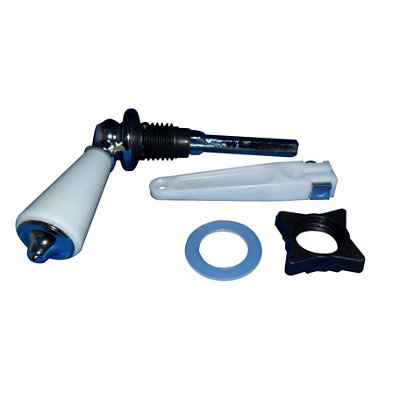 Euroflo Ceramic & Metal Chrome Effect Cistern Lever