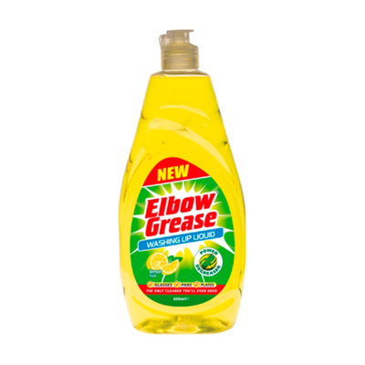 Elbow Grease Lemon Fresh Kitchen Washing Liquid, 600Ml