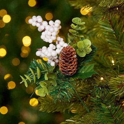 Premier Decorations Limited Eucalyptus Christmas Pick