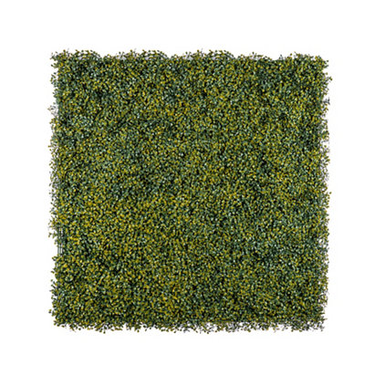 B&Q Boxwood Square Artificial Plant Wall, (H)1M (W)1M