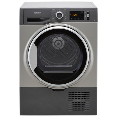 Hotpoint H3d91gsuk_gh 9Kg Freestanding Condenser Tumble Dryer - Graphite