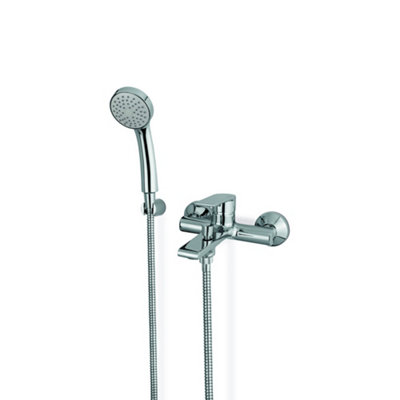 B&Q * Fonthill Chrome Effect Wall-Mounted Shower Mixer Tap