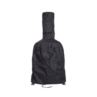 La Hacienda Premium Black Chimenea Cover (H)128Cm (W)22Cm
