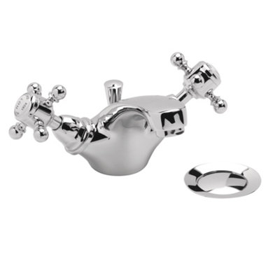 Heritage Highbrook Standard Chrome Effect Basin Mixer Tap