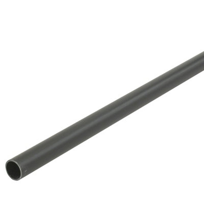 Floplast Black Push-Fit Waste Pipe, (L)3M (Dia)32Mm