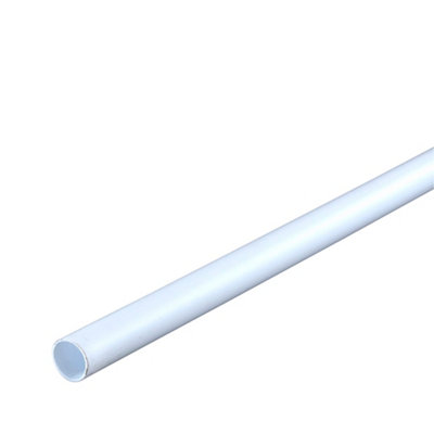 Floplast White Push-Fit Waste Pipe, (L)3M (Dia)32Mm