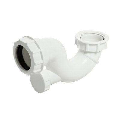 Floplast Shallow Bath Trap (Dia)40Mm