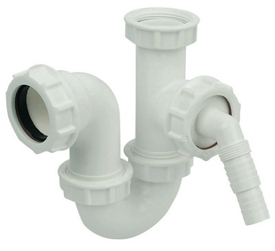 Floplast Sink & Washing Machine Trap (Dia)40Mm