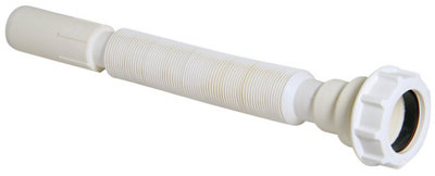 Floplast White Flexible Waste Pipe (Dia)32Mm