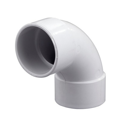 Floplast 228416 White Solvent Weld 87.5° Waste Pipe Bend (Dia)32Mm