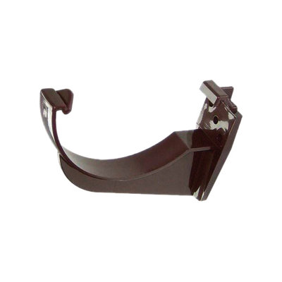 Floplast Brown Half Round Fascia Bracket (Dia) 112Mm