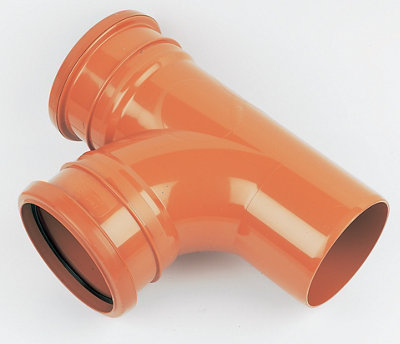 Floplast Underground Drainage Junction, (Dia)110Mm (H)110Mm