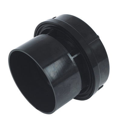 Floplast Black Solvent Weld Air Admittance Valve, (Dia)110Mm