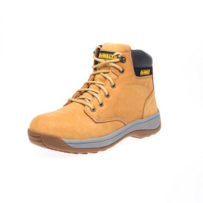Dewalt Craftsman Honey Safety Boots, Size 10