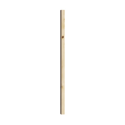 Cheshire Mouldings Plain Natural Pine Spindle (H)900Mm (W)32Mm