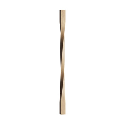 Cheshire Mouldings Contemporary Natural Oak Spindle (H)900Mm (W)41Mm