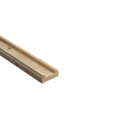 Cheshire Mouldings Natural Pine 41Mm Baserail, (L)2400M (H)21Mm