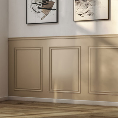Cheshire Mouldings Pine Dado Wall Panelling Kit (H)2000Mm (W)65Mm (T)50Mm