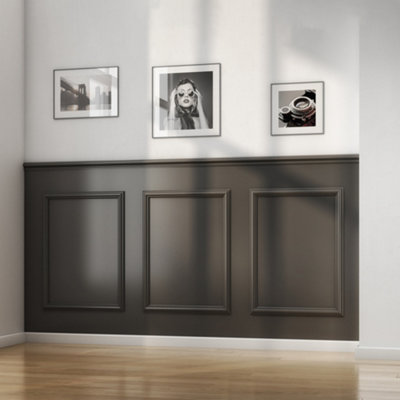 Cheshire Mouldings Pine Dado Wall Panelling Kit (H)2000Mm (W)45Mm (T)9Mm