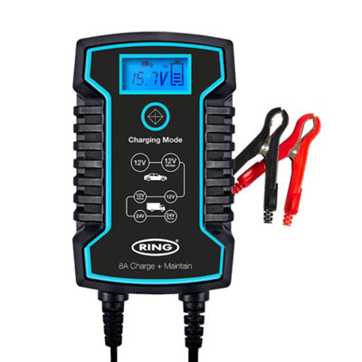 Ring Automotive 800 Series 8A Smart Car Battery Charger