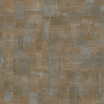 Splashwall Brown Oak Effect Aluminium Splashback, (H)600Mm (W)2440Mm (T)4Mm