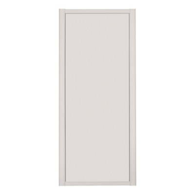 Spacepro Shaker 1 Panel Matt Cashmere Sliding Wardrobe Door (H)2220Mm (W)914Mm