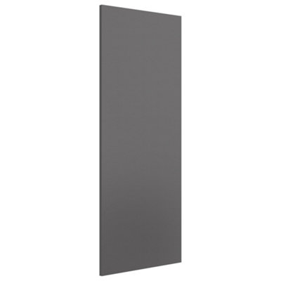 Spacepro Sliding Wardrobes Accessories Contemporary Matt Graphite Wardrobe End Panel (L)2800Mm (W)620Mm