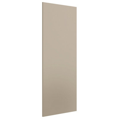 Spacepro Full Panel Contemporary Matt Pebble Wardrobe End Panel (W)620Mm
