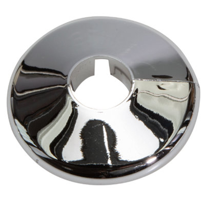 Talon Chrome Effect Pipe Collar (Dia)15Mm, Pack Of 5
