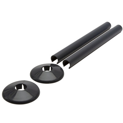 Talon Snappit Anthracite Grey Pipe Sleeve (Dia)15Mm, Pack Of 1