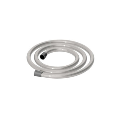 Aquadry Oria Chrome Effect Pvc Shower Hose, (L)1.25M